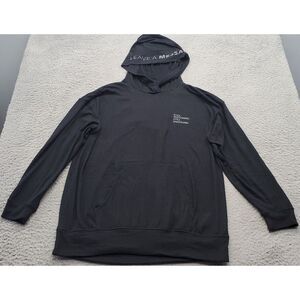 Gilly Hicks Hoodie Womens XS Black Still Watching Snacking‎ Long Sleeve Pullover